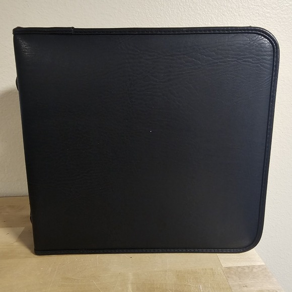 Trex 208 Slot CD DVD Game Disc Zip-Up Case/ Binder Storage With Carry Handle - Picture 3 of 8